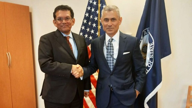 National Security Advisor Meets US Officials in Washington