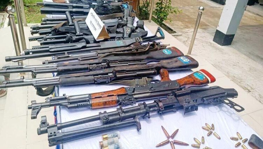 Over 1,200 Weapons Still Missing Following Uprising in Rajshahi Division