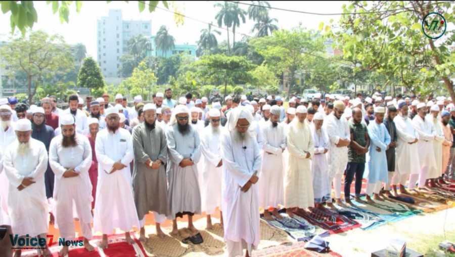 Special Namaz for Rain (Salatul Istiskar) held in Khulna