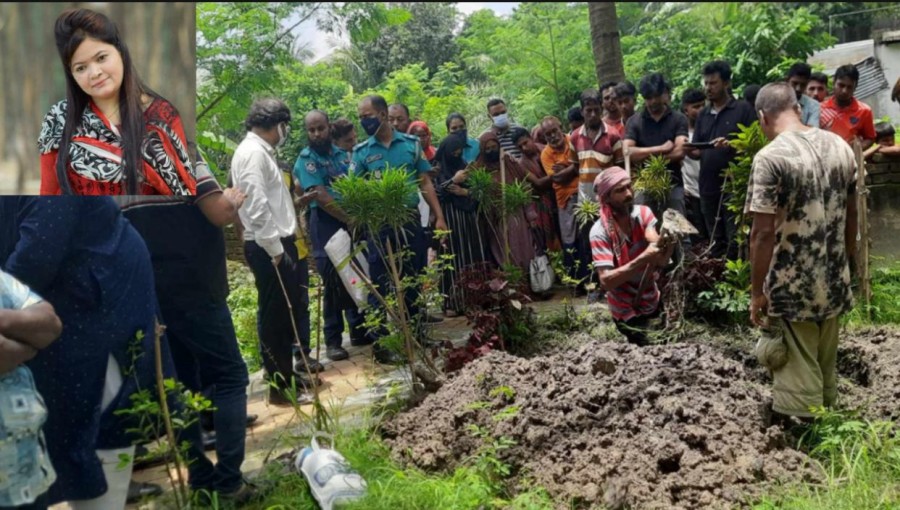 Exhumation of Khulna Businessman's Wife's Body for Autopsy