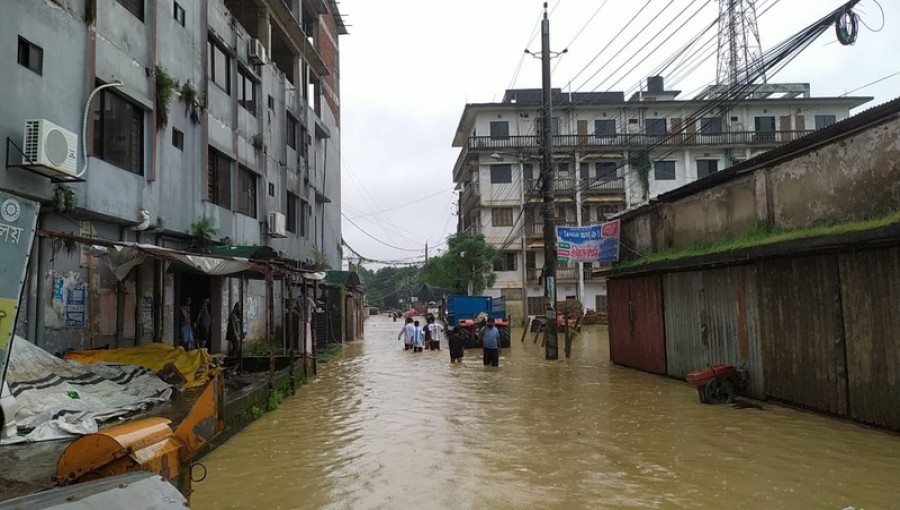  Hit by Severe Flooding Once Again in Khagrachari