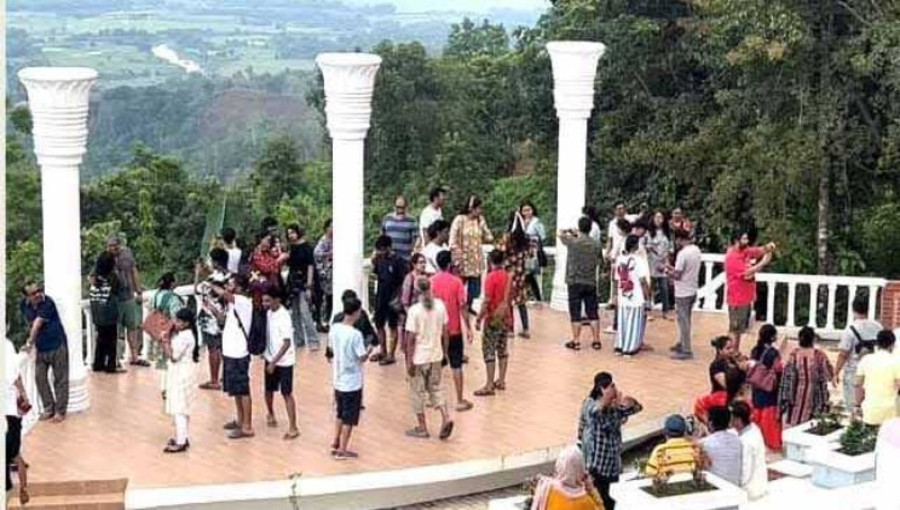 Tourists explore the scenic Alutila Tunnel and Hanging Bridge in Khagrachhari, as the district experiences a surge in visitors during the winter season. The picturesque landscapes and popular attractions like Rishang Waterfall and Sajek Valley are drawing nature lovers and adventure enthusiasts to the region, boosting the local economy.