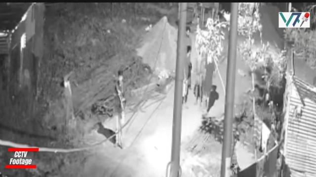 CCTV footage captured at 10:45 PM on June 26, 2025, shows armed militants patrolling the campus of Rangamati University of Science and Technology under the cover of darkness.