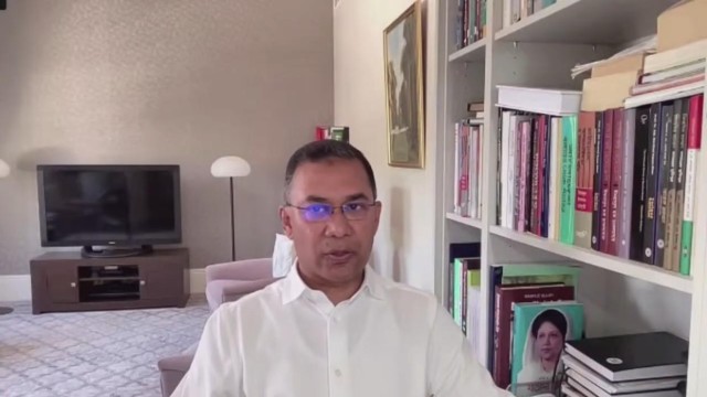Tarique Rahman, acting chairman, Bangladesh Nationalist Party, (BNP)