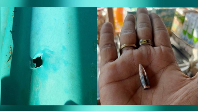 Stray Bullet Pierces Roof of House in Teknaf Border Area Again