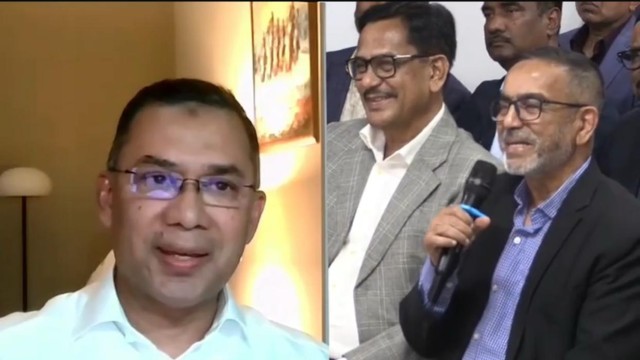 Tareq Rahman Apologizes to Retired Major General Sadik Hasan Rumi