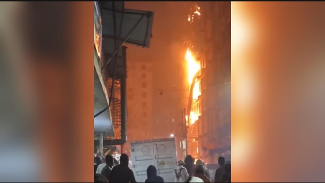 Fireworks Light Up Dhaka Despite DMP Ban, Lantern Triggers Fire