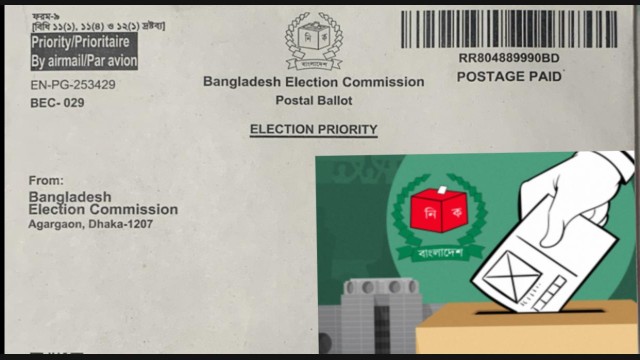 Over 1 Lakh Overseas Voters’ Postal Ballots Arrive in Bangladesh