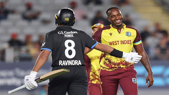 West Indies Clinch First T20I Win in New Zealand by 7 Runs