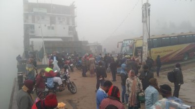 Thick Fog Halts Ferry Services; Two Workers Rescued Dead After Boat Collision in Narayanganj