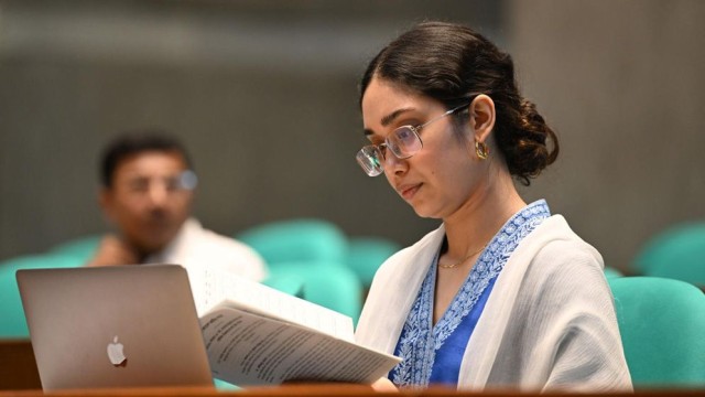 Barrister Zaima Rahman Observes Parliamentary Proceedings from VVIP Lounge