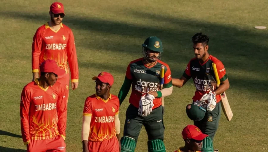 Bangladesh Collapse for 42 But Bowl Out Zimbabwe to Clinch Series Lead