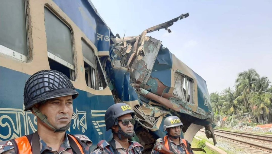 BGB Sends Assistance for Gazipur Train Derailment Rescue