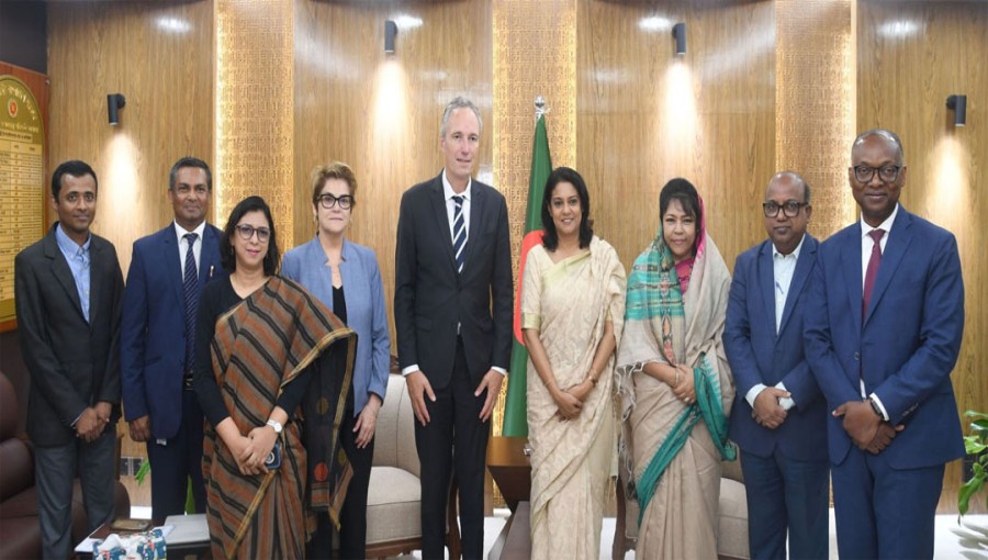 A high-level meeting held at the Ministry of Environment, Forest and Climate Change between representatives of the ministry and the representatives of World Bank on 29 September 2024.