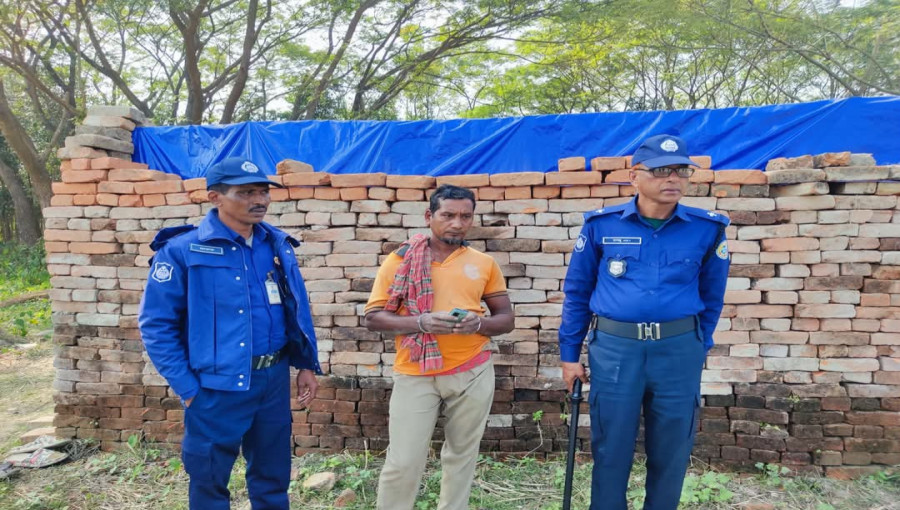 Nalchiti Upazila administration raided an illegal brick kiln in Baraikaran, Kulkathi Union, imposing a hefty fine of 3 lakh taka