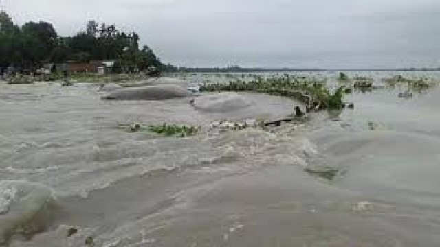 Padma River in Rajshahi